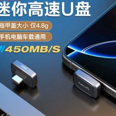 NewQ迷你高速u盘typec大容量苹果手机电脑两用车载行车记录仪存储